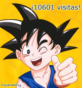 ¡Goku nos saluda!