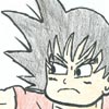Goku, un dibujo de Michael